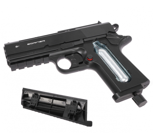 Пневматический пистолет Borner WC 401  (аналог кольта 1911)