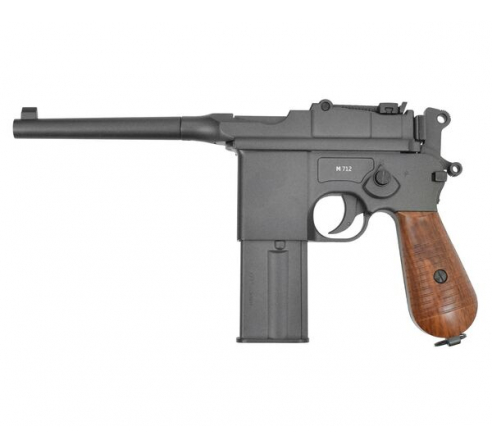 Пневматический пистолет Gletcher M712 (аналог маузера)
