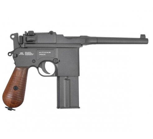 Пневматический пистолет Gletcher M712 (аналог маузера)