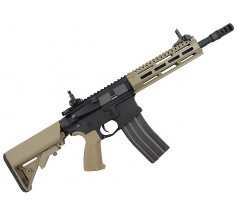 Страйкбольный автомат G&G CM16 Raider 2.0Desert Tan,body - plastic(130-140 m/s) EGC-16P-R20-DNB-NCM