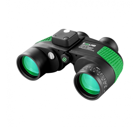 Бинокль RealArm армейский в чехле 7X50 HD W18 водонепроницаемый, с компасом