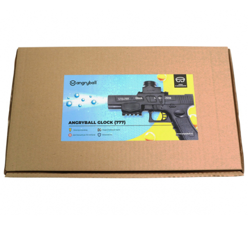 Пистолет бластер Angry Ball Glock (777)