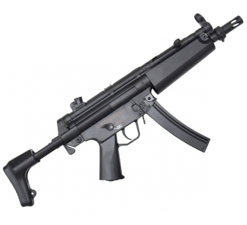 Страйкбольный автомат CYMA MP-5, AEG, металл, пластик, выдвижной приклад, ЗУ, АКБ - CM041J