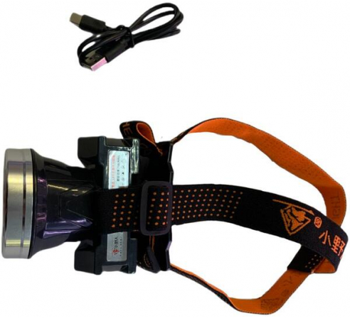Фонарь налобный RealArm золотой T10-40
