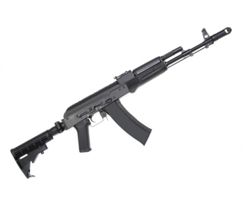Страйкбольный автомат CYMA RK-74, AEG, металл, пластик, выдвижной приклад, ЗУ, АКБ - CM040M