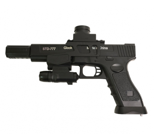 Пистолет бластер Angry Ball Glock (777)