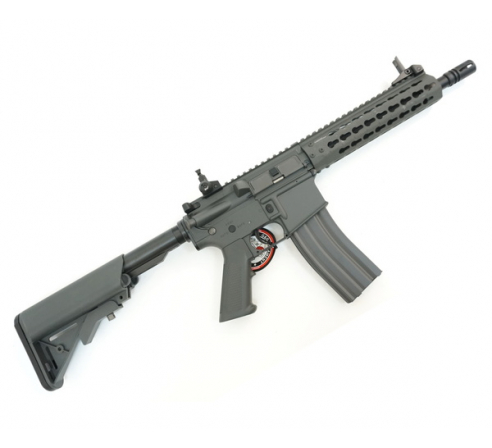 Страйкбольный автомат G&G KR-CQB 8.5' Battleship Grey (130-140 m/s) EGC-15P-CQB-GNB-NCM