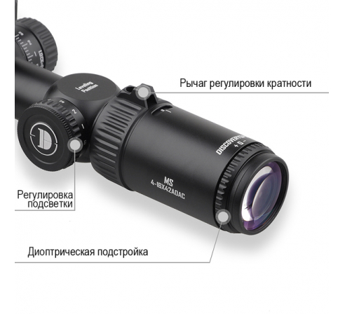 Оптический прицел DISCOVERY MS 4-16X42AOAC FD25