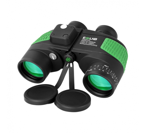 Бинокль RealArm армейский в чехле 7X50 HD W18 водонепроницаемый, с компасом