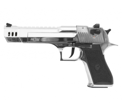 Пистолет охолощенный СХП  RETAY Eagle XU (Desert Eagle) 9mm P.A.K, никель