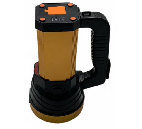 Фонарь RealArm с боковым светом золотой  Z12 USBT6