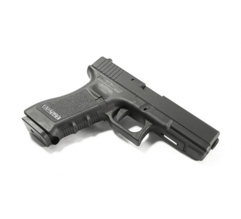 Пистолет страйкбольный KJW GLOCK G17 GBB GAS, мет. слайд (KP-17.GAS TAN)