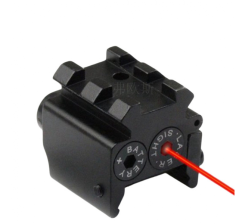 Лазерный целеуказаель (ЛЦУ) на вивер RealArm JG11 красн.