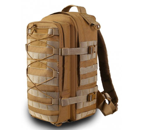 Тактический рюкзак RealArm 44x25x23см, песочный