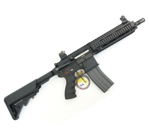 Страйкбольный автомат G&G T4-18 Light Black no blowbackHK416body-metal(110-120 m/s)TGR-418-SHT-BBB-N