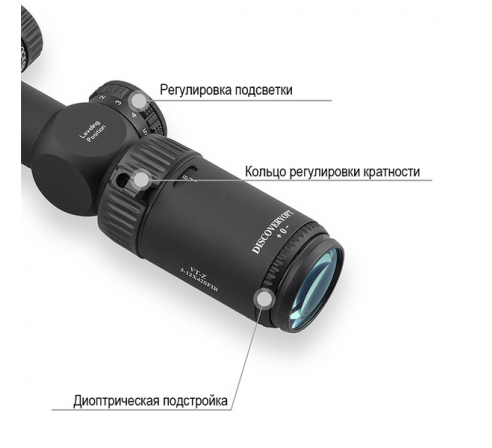 Оптический прицел DISCOVERY VT-Z 3-12X42SFIR FW25
