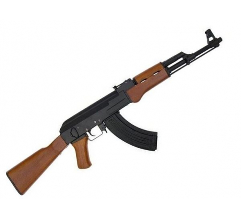 Автомат страйкбольный CYMA RK-47, AEG, металл, дерево, ЗУ, АКБ (CM042)