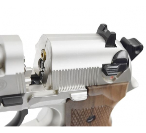 Пневматический пистолет Umarex Beretta 92 FS с деревянными рукоятками (аналог беретты 92)