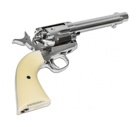 Пневматический револьвер Umarex Colt Single Action Army (SAA) .45 BB Nickel