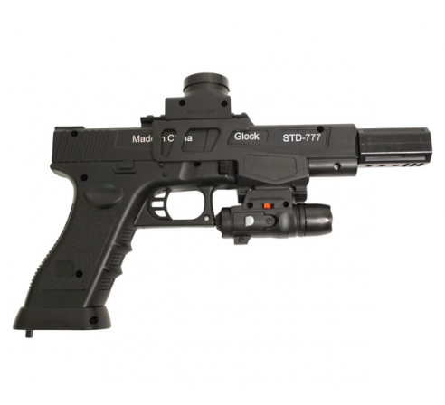 Пистолет бластер Angry Ball Glock (777)