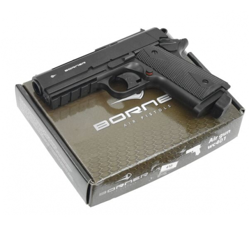 Пневматический пистолет Borner WC 401  (аналог кольта 1911)