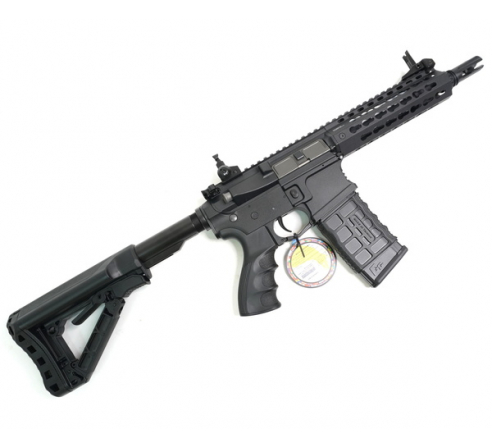 Страйкбольный автомат G&G CM16 Wild Hog 12', body - plastic (130-140 m/s) EGC-WLP-012-BNB-NCM
