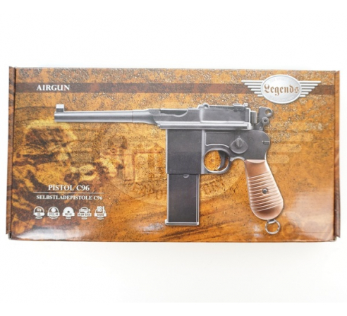 Пневматический пистолет Umarex Legends C96 (аналог Маузер)
