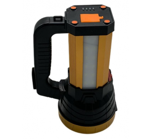 Фонарь RealArm с боковым светом золотой  Z12 USBT6
