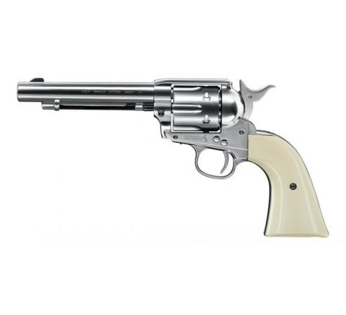 Пневматический револьвер Umarex Colt Single Action Army (SAA) .45 BB Nickel