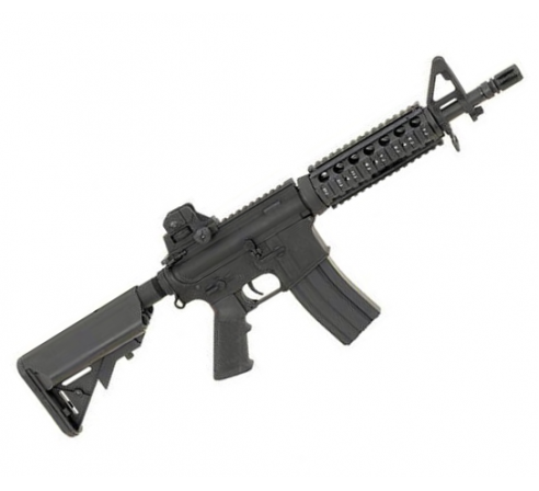 Страйкбольный автомат CYMA M4CQB, металл, черн.пластик, скл.прикл, ЗУ, АКБ - CM002