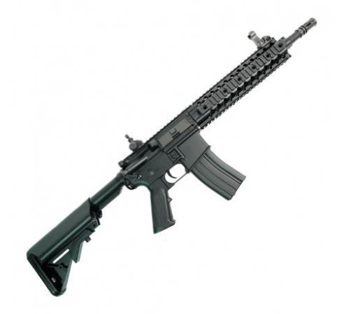 Автомат страйкбольный CYMA M4, нейлон, пластик, скл.прикл, ЗУ, АКБ (CM501)
