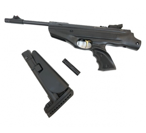 Пневматический пистолет Hatsan MOD 25 Super Tactical с прикладом