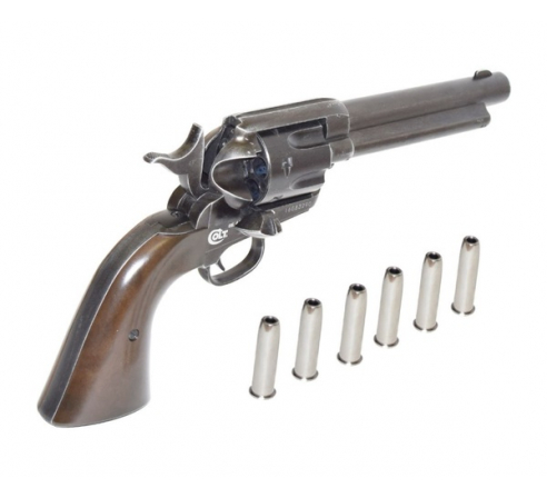 Пневматический револьвер Umarex Colt SAA 45 Pellet Antique (пулевой)