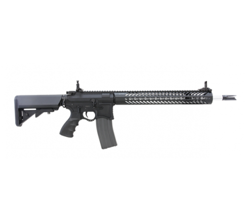 Страйкбольный автомат G&G AR15 SBR8, body - metal (130-140 m/s) TGR-015-BR8-BNB-NCM