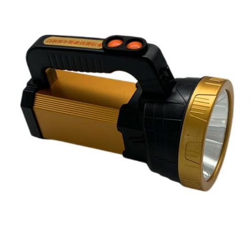 Фонарь RealArm с боковым светом золотой  Z12 USBT6
