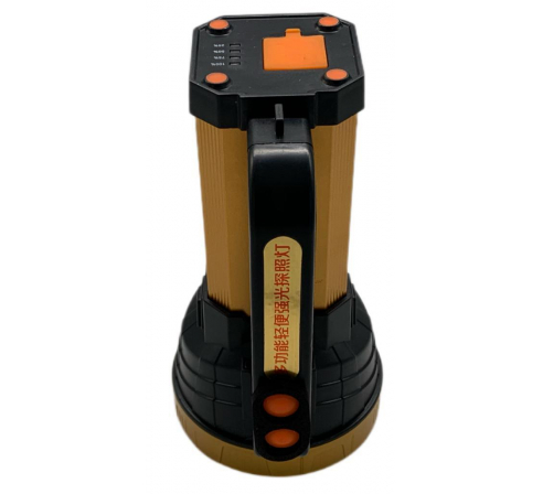 Фонарь RealArm с боковым светом золотой  Z12 USBT6