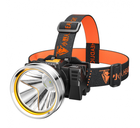 Фонарь налобный RealArm золотой T10-40