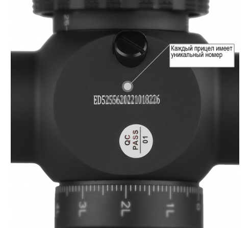 Оптический прицел DISCOVERY ED-AR 1-6X24IR FFP FW30