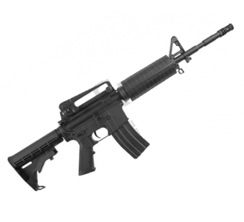 Страйкбольный автомат CYMA M4, нейлон, пластик, скл.прикл, ЗУ, АКБ - CM603