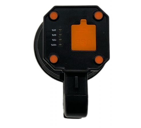 Фонарь RealArm с боковым светом золотой  Z12 USBT6