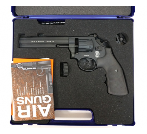 Пневматический револьвер Umarex Smith & Wesson 586 6"