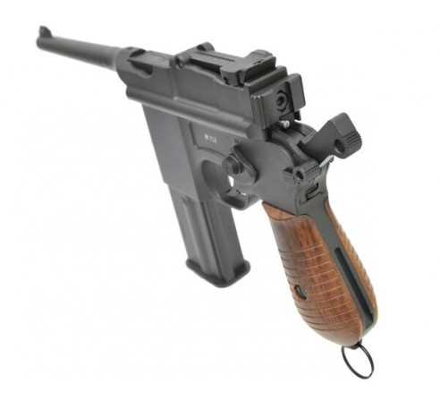 Пневматический пистолет Gletcher M712 (аналог маузера)