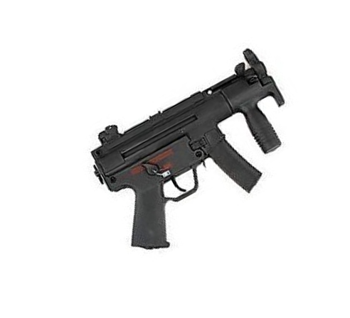 Страйкбольный автомат  CYMA MP-5K, AEG, металл, пластик, ЗУ, АКБ - CM041K