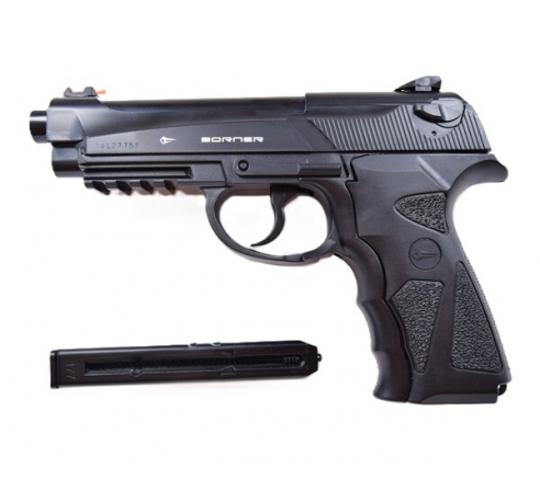 Пневматический пистолет Borner Sport 306 (аналог беретта 90)