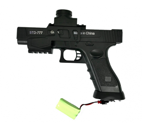 Пистолет бластер Angry Ball Glock (777)