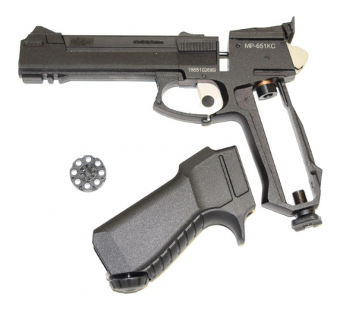 Пневматический пистолет МР-651 КС (корнет)