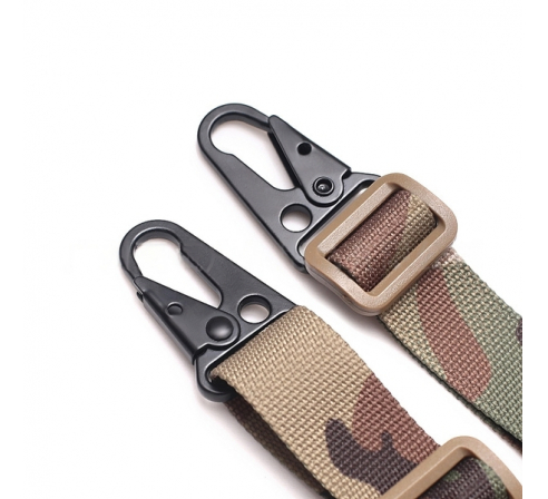Ремень оружейный RealArm премиум, двухточечный, цвет хаки, CORDURA
