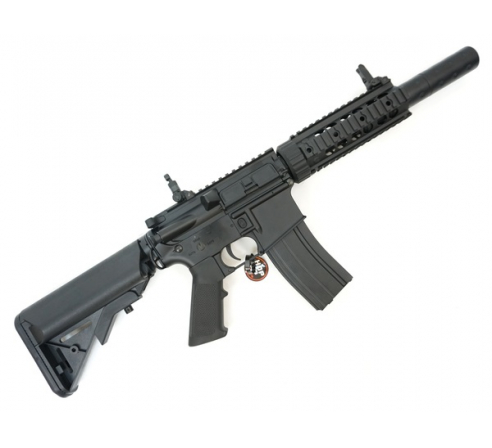 Страйкбольный автомат CYMA M4, металл, пластик, скл.прикл. - CM090
