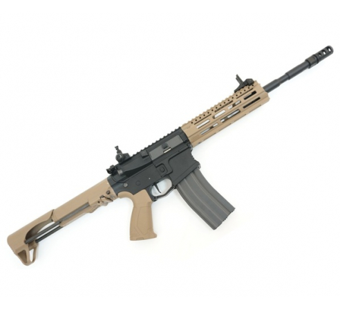 Страйкбольный автомат G&G CM16 Raider L2.0E,body-plastic Desert Tan(130-140 m/s)EGC-16P-R2E-DNB-NCM