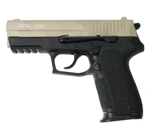 Пистолет охолощенный СХП RETAY S2022, (Sig Sauer), кал. 9mm. P.A.K, сатин